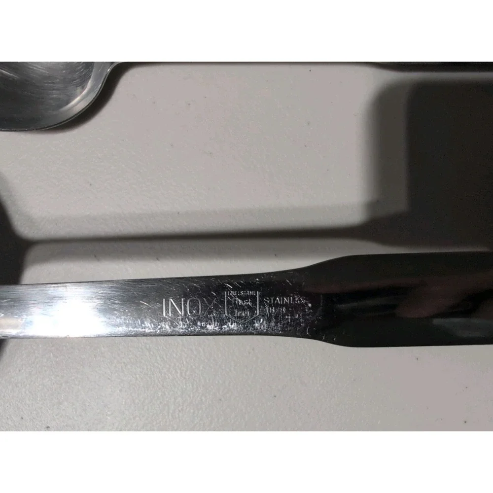 Inox Kitchen Intensel Set Of 3 Ladle Spoon Fork Stainless Steel Made In Italy